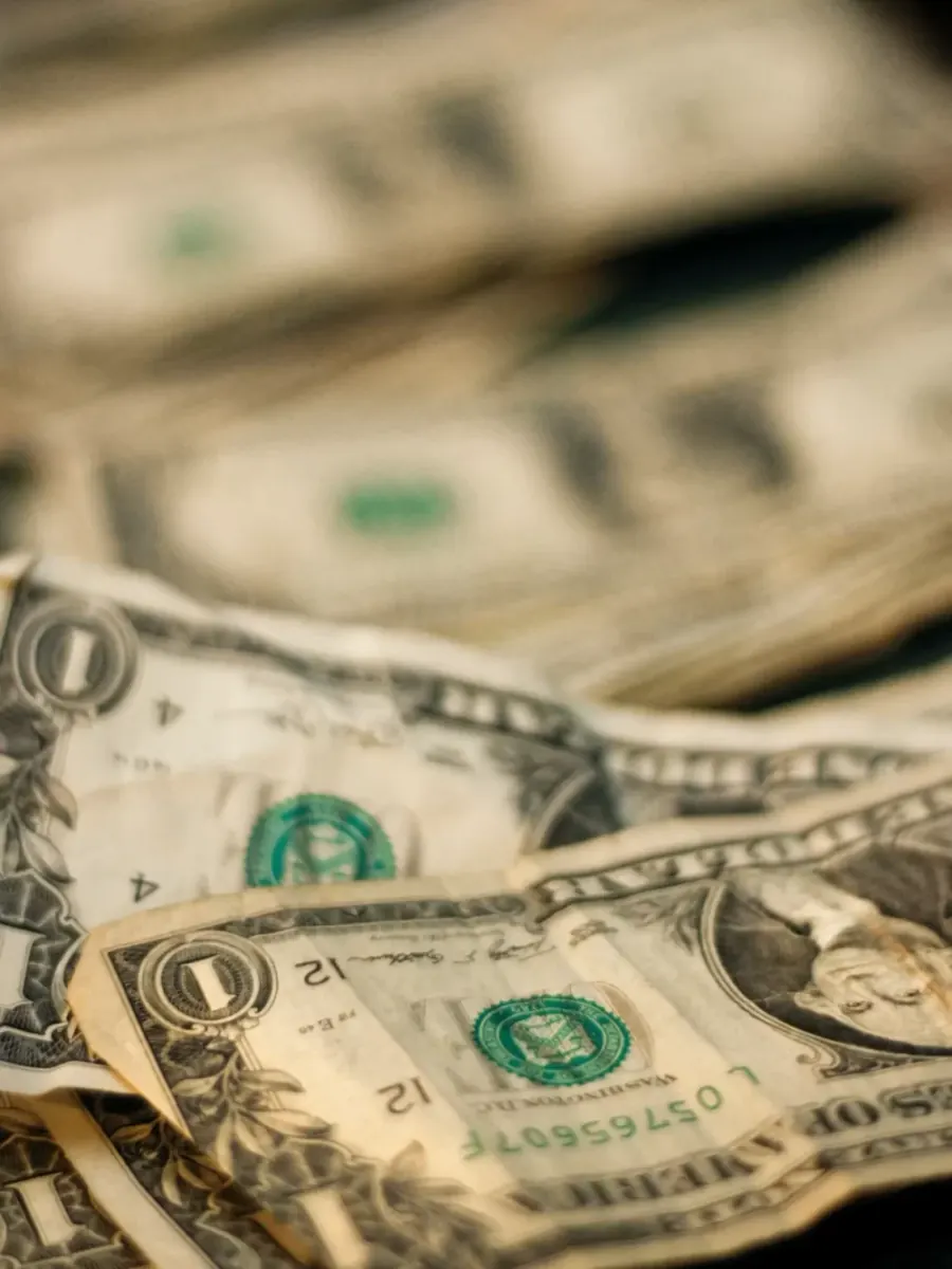 US dollar bills